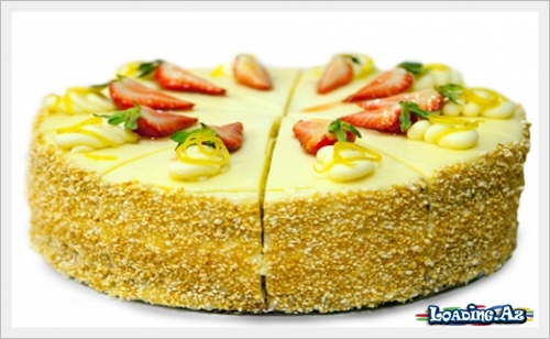 Limonlu tort - LoaDinG.Az