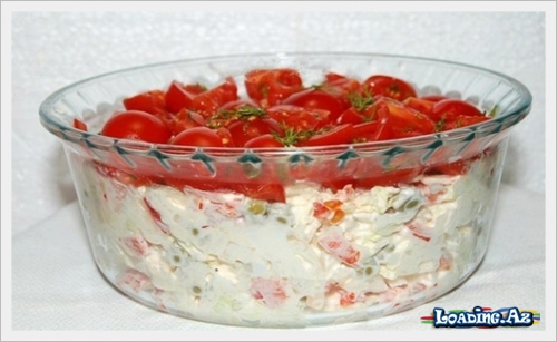 Mətbəx sirləri : '' Qırmızıpapaq '' salatı - LoaDinG.Az