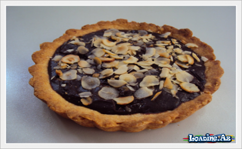 Şokoladlı tart - LoaDinG.Az