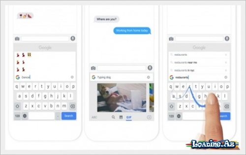 “Google” “iOS” üçün möhtəşəm klaviatura təqdim etdi - LoaDinG.Az