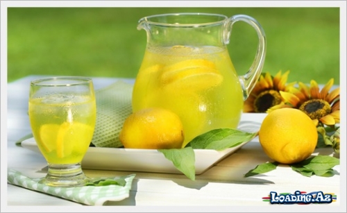 Səhərlər ilıq, limonlu su için - Faydaları - LoaDinG.Az
