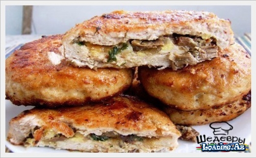 Зразы картофельные с курицей - LoaDinG.Az