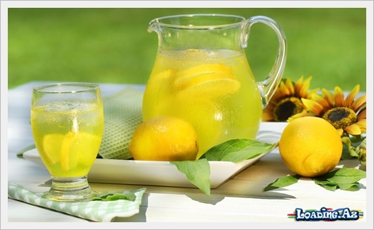 Limonlu su içmənin möcüzəvi səbəbləri