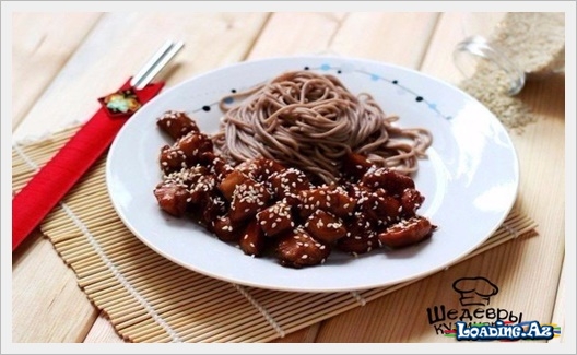 Самая вкусная курица в  соусе - LoaDinG.Az