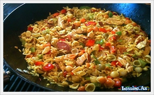 Paella resepti (İspan mətbəxi) - LoaDinG.Az