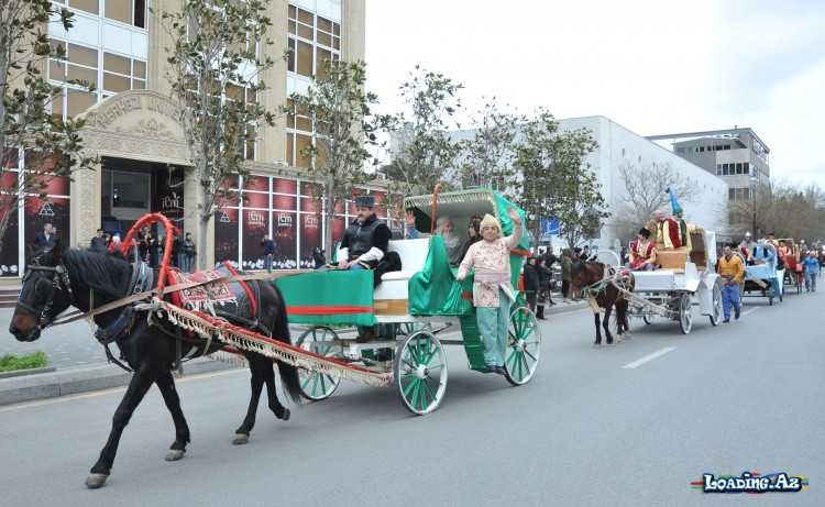 Bakıda Novruz şənliyi keçirilir - LoaDinG.Az
