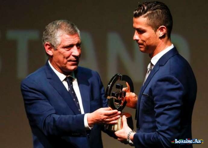 Ronaldo daha bir mükafata layiq görüldü - LoaDinG.Az