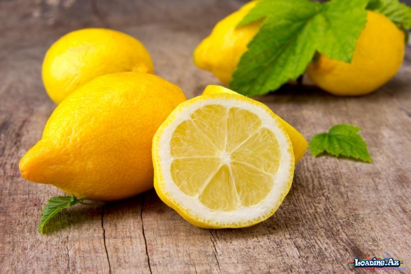Limon cavan qalmağa kömək edir - LoaDinG.Az