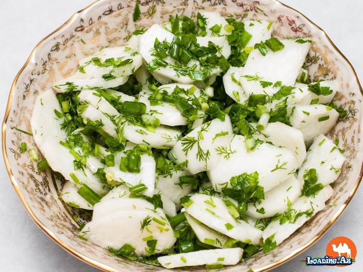 Yabanı turp salatı resepti - LoaDinG.Az