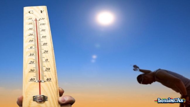Hava ilə bağlı XƏBƏRDARLIQ: + 41 dərəcədən çox istidə İŞ DAYANMALIDIR, yoxsa... - LoaDinG.Az