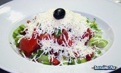 Şopska salatı - LoaDinG.Az