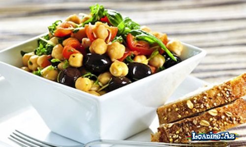 Zeytun salatı - LoaDinG.Az