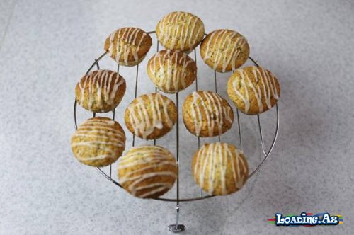 Günün resepti: limonlu, xaş-xaşlı maffin resepti (Fotolarla) - LoaDinG.Az