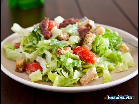 Sezar salatı resepti - LoaDinG.Az