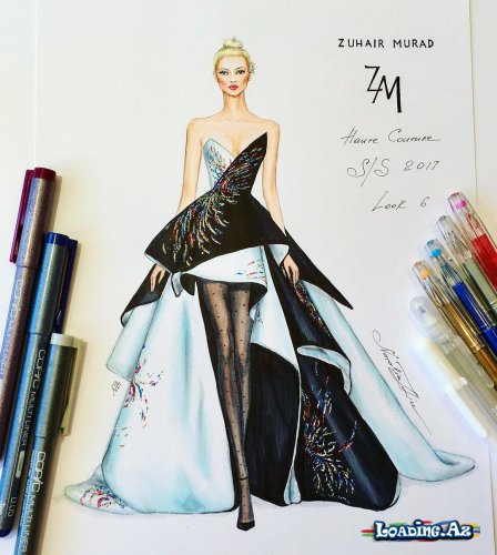 Esmeralda-dan Fashion çizimlər