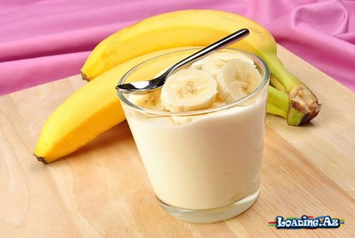 Banan kokteyli resepti - LoaDinG.Az