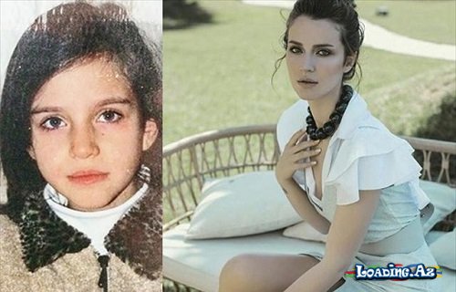 "Sen anlat Karadeniz"in aktrisasının uşaqlıq fotosu