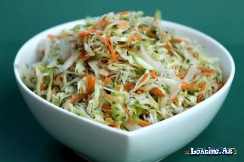 Bibərli kələm salatı - LoaDinG.Az