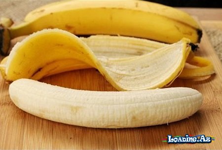 Banan qabığı ilə yeyilməlidir. Mütəxəssislərdən tövsiyə - LoaDinG.Az