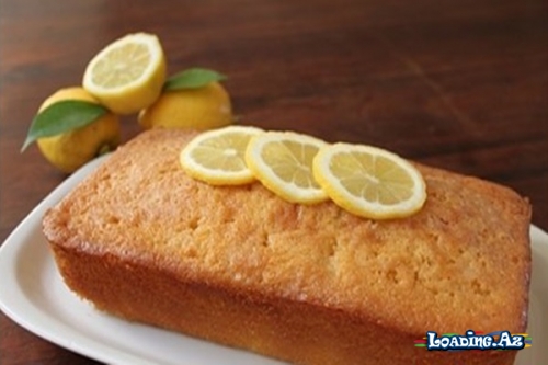 Balı-limonlu keks resepti - LoaDinG.Az