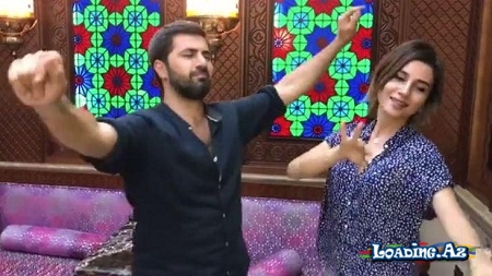 Zaurla Günay da "Səni deyirlər" oynadı - Video