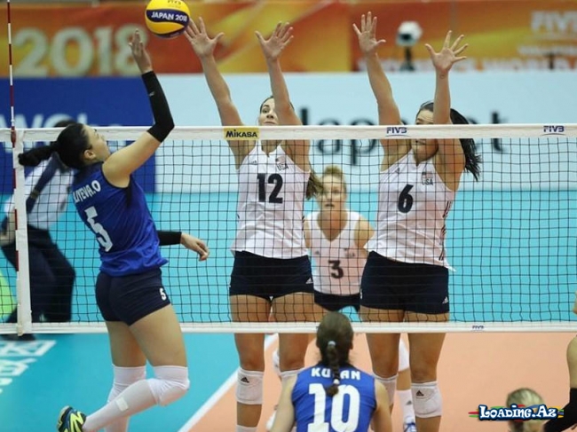 Voleybol millimiz İtaliyaya uduzdu - dünya çempionatı - LoaDinG.Az