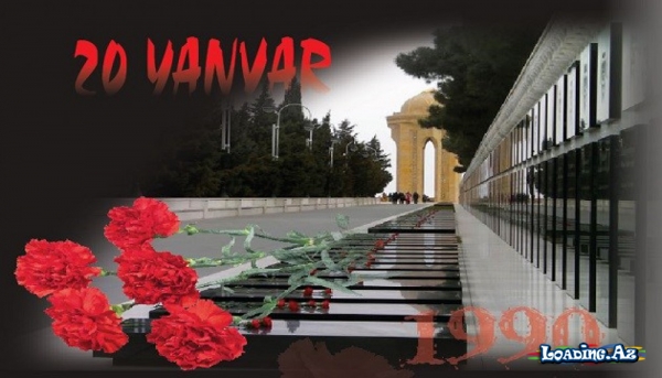 Qanlı 20 Yanvar –  Xalqımızın şərəf və qəhrəmanlıq salnaməsi