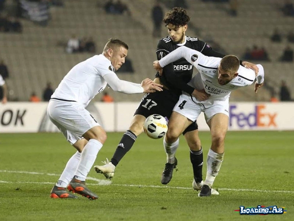 "Qarabağ" son dəqiqədə məğlubiyyətdən qurtuldu - LoaDinG.Az