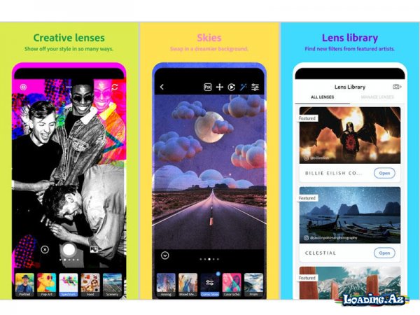 “Adobe” smartfonun kamerası üçün çoxlu filtrə malik “Photoshop” proqramını təqdim edib