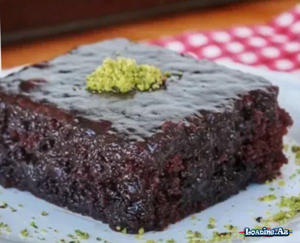Islak kek - LoaDinG.Az