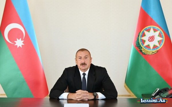 İlham Əliyev Azərbaycan xalqına müraciət edib