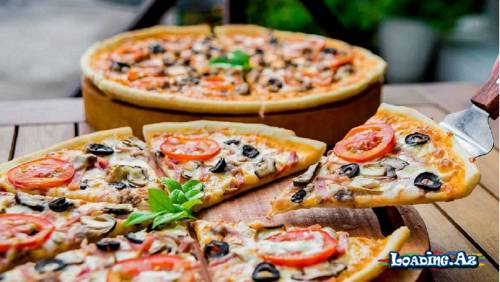 Nazik Xəmirli Əsl İtalyan Pizzası - LoaDinG.Az