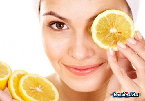 Yağlı dərilər üçün limon maskası - LoaDinG.Az