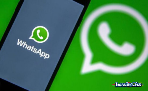 WhatsApp" geri addım atmır - LoaDinG.Az