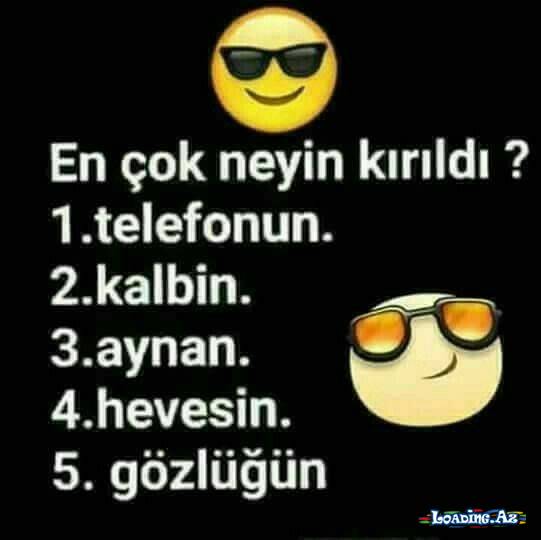 En çok neyin kırıldı? - LoaDinG.Az
