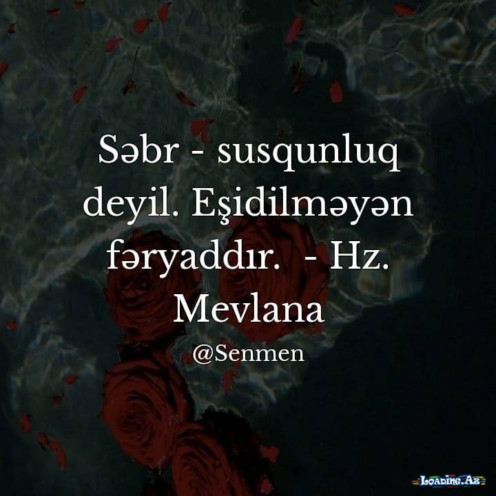 Küskünlük üzr istəyincə deyil, darıxınca keçər...
