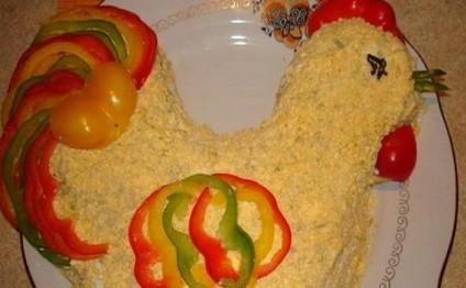 "Xoruz" salatı
