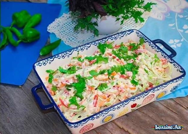 Toyuq salatı resepti