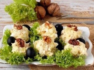 Yeni il süfrəsi üçün: “İlk qar” salatı