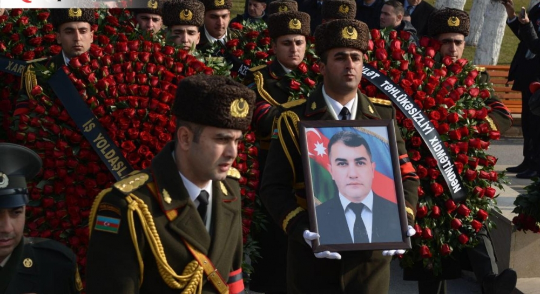 Şəhid Orxan Əsgərov dəfn olundu - Fotolar