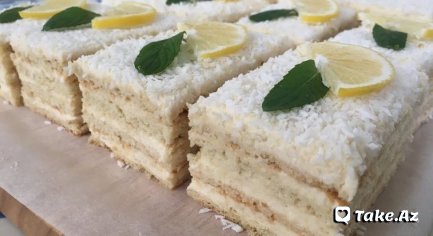 Limonlu tort necə hazırlanır?