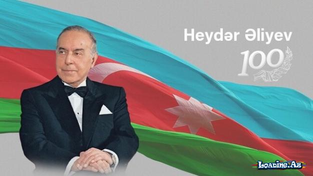 Bu gün Ümummilli Lider Heydər Əliyevin 100 illik yubileyidir