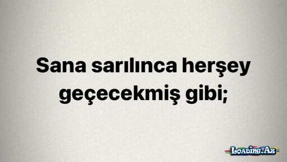 Ona sarılmayı özləmişsindir ama ona hiç sarılmamışsındır - LoaDinG.Az