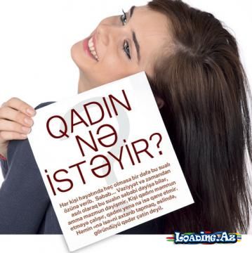 Qadınları tanımaq üçün 5 nüans – KİŞİLƏRİN MENYUSUNA - LoaDinG.Az