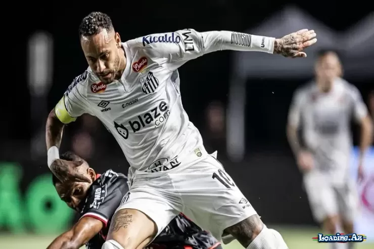 Neymar "Santos"dakı ilk oyunun ən yaxşısı seçildi
