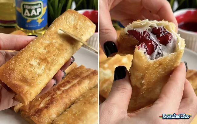 Krispi albalı piroqu - McDonald's-dakı kimi: Əfsanəvi desertin resepti - LoaDinG.Az