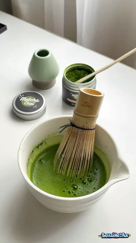 🍵 Matcha çayı resepti 🍵 - LoaDinG.Az