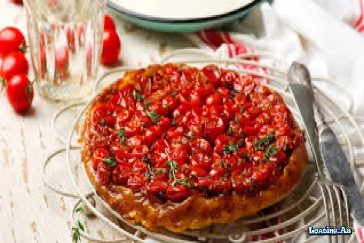 Pomidorlu pizza resepti - LoaDinG.Az