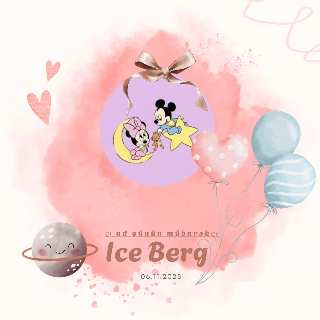 ღ İCE BERG ღ ad günün mübarək - Take.Az