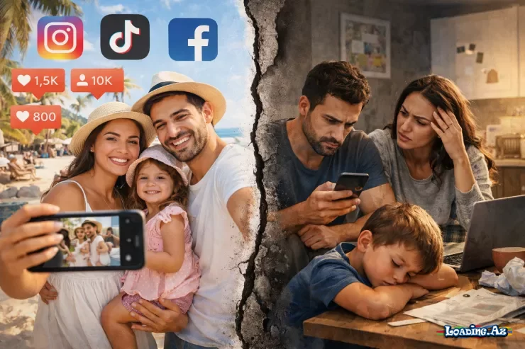 Sosial şəbəkədəki "ideal ər-arvad"lar ailələri dağıdır